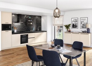 Aluminum sheet metal kitchen, special sector